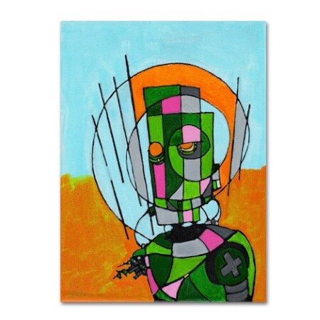 Trademark Fine Art Craig Snodgrass 'Segmented Man II' Canvas Art, 14x19 ALI2715-C1419GG
